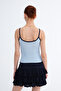 Embroidery Detailed Strappy Tank Top A1950 - 6