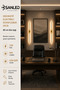 Decorative 12W Indoor Gold Case Daylight 80 cm Wall Sconce Electric 8 Pieces - 3