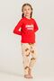 Girls Forever Friends Red Long Sleeve Pajama Set Rp3907-C-V1 - 5