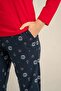 The Most Wonderful Time Mother Daughter Red Long Sleeve Pajama Set Rp3936-A-V1 - 8