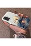 Samsung Galaxy A72 Compatible Silicone Edge Hard Back Case Couple Phone Case Tower Pattern - 2