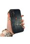 Samsung Galaxy A14 Compatible Silicone Edge Hard Back Case Couple Phone Case with Airplane Pattern