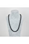 Kuka 5mm Sphere Necklace 52Cm/26Cm - Black - 3