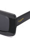 Women Sunglasses Grey/Black Mirror Lens - LCW10562C1 - 3
