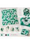 Silky Satin Flower Pattern 70Cm*70Cm Scarf - 3