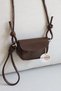 Women's Micro Crossbody Bag with Knot Detail, Minimalist Accessory Bag, En14 Size10 - 2