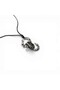 Unisex Chrome Scorpion Figured Necklace - Adjustable Scorpio Sign Themed Figured Necklace with Oil-Coated Cotton Cord - 3