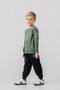 Boy's Printed Green Long Sleeve Tracksuit Set Us2620-C-V1 - 7
