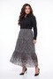 Women's Chiffon Long Elastic 3-Piece Skirt Bgl-St05589 - 4
