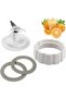 For Hamilton Beach Blender Parts Blade Replacement Parts with Jar Base Cap and O-Ring Seal Gasket... - 8