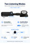 CORE Digital Stethoscope Black 27 Inch with 40x Amplification, Active Noise Cancellation, Bluetooth, Eko Software, Analog Digital Modes, Adult Pediatric Use, USB-C Rechargeable - 4