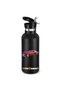 Retro Car Theme Anti Spil Stainless Steel 500ml Water Bottles, Vacuum Insulated Double Wall Travel Bottle with Leak-Proof hot and cold with a special Straw 3 to 6 Years- Black
