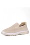 Men's Beige Knitwear Sneaker Daily Light Walking Shoes - 5