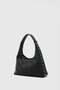 Andi Staple Detailed Hand and Shoulder Bag in Black - 5