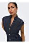 Rochie din denim ONLBABE Rochie midi - 7