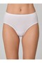 6 Pieces 100% Cotton Jacquard-Transfered (Perforated) Bato Large Size High Waist Women's Panties