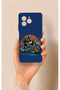 Omix X7 Compatible Moto Rider Patterned Silicone Case