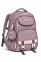 4-Piece Tsylon Fabric Waterproof Primary School Bag Set with Lunch Bag, Pen Holder and Accessory Bag - 5