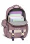 4-Piece Tsylon Fabric Waterproof Primary School Bag Set with Lunch Bag, Pen Holder and Accessory Bag - 3