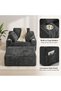 Boneless Chaise Lounge Chair Indoor, Corduroy Small Boneless Sleeper Sofa with 3 Pillows & Wide Armrest, Fluffy Comfy Chase Lounge Indoor, Compression Boneless Couch for Living Room - 4