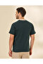 Men Green Cut And Sew Polo T Shirt - 3