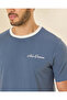 Men Navy Textured Ringer T-Shirt - 4