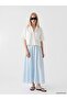 Xside White Oversize Women's Crop Shirt - 2