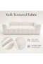 Modern Sofa, Durable Lightweight Ready Filled Modular Sofa, Soft Tufted Comfort Couch for Living Room Bedroom Apartment Studio, Ideal for Adults, Families & Small - 4