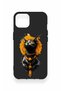 Egyptian Cat God Patterned Silicone Case Compatible with iPhone 13 - 2
