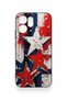 Oppo Reno 14F Compatible Star Flag Patterned Silicone Case - 2