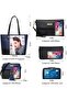 Purses Satchel Handbags for Women Shoulder Tote Bags Wallets - 4