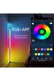 Remote Control LED Light Corner Lamp Multicolour - 6