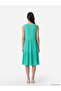 Lcw Everyday Green V-Neck Layered Dress - 4