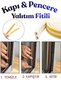 White 25 X 2= 50 Meters Self-Adhesive Door Window Tape Weatherstrip Wind Cold Prevention Sound Heat Insulation Tape D Type Rubber Sponge Strip Double Dust Blocker Pvc Aluminum Insulation Weatherstrip - 6