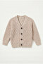 Seamless Premium Knitwear Cardigan Flexible Unisex Buttoned Children's Soft Thick - 5