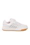 White-Silver Comfortable Sole Girls' Sports Shoes 752 F