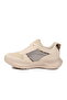 Beige Leopard Mesh Women's Sports Shoes - 2