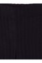 Lcw Modest Navy Blue Elastic Waist Ribbed Women's Knitwear Trousers - 2