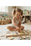 Wooden Number Matching and Puzzle Game - Preschool Montessori Math Set - 3