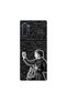 Samsung Galaxy Note 10 Compatible Scientist 3 Design Transparent Case