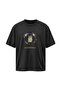 Midsommar Oversize Unisex Black T-Shirt - 2
