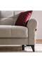 Dalin 2 Seater Fabric Sofa Upholstered Fabric Couch For Living Room Modern Sofa - 4