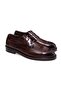 Brown Lace-Up Genuine Leather Sole Men's Shoes