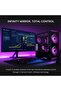 علبة كمبيوتر لين لي LANCOOL 217 INF بتصميم المرآة اللانهائية، هيكل كمبيوتر متوسط الحجم ATX مع 3 مراوح مثبتة مسبقًا، مروحتان ARGB مقاس 170 مم، مروحة واحدة مقاس 140 مم، لوحة زجاجية أمامية عاكسة، تدفق هواء مُحسّن - أسود (LANCOOL 217INFX) - 2