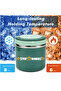 - Stainless steel lunch box with food jar . - 8