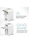 Edl Shop Universal Travel Plug (150 Countries) Weltreise Fiş/Seyahat Adaptörü/Power Charger Plug/All