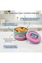 - Stainless steel Food jar set of 2 combo for food / soup / salad . - 3