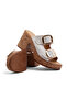 Frm 708 Double Buckle Detailed High-Sole Slippers - 3