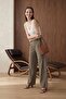 My Fashion High Waist Pleated Wide Leg Pants - 5