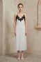 My Fashion Women's Polka Dot Chiffon Long Dress - 4